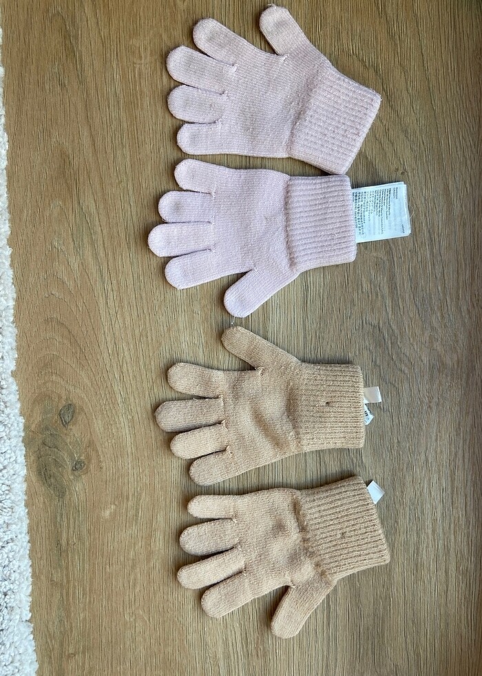 H&M 2 Li eldiven - Görsel 4