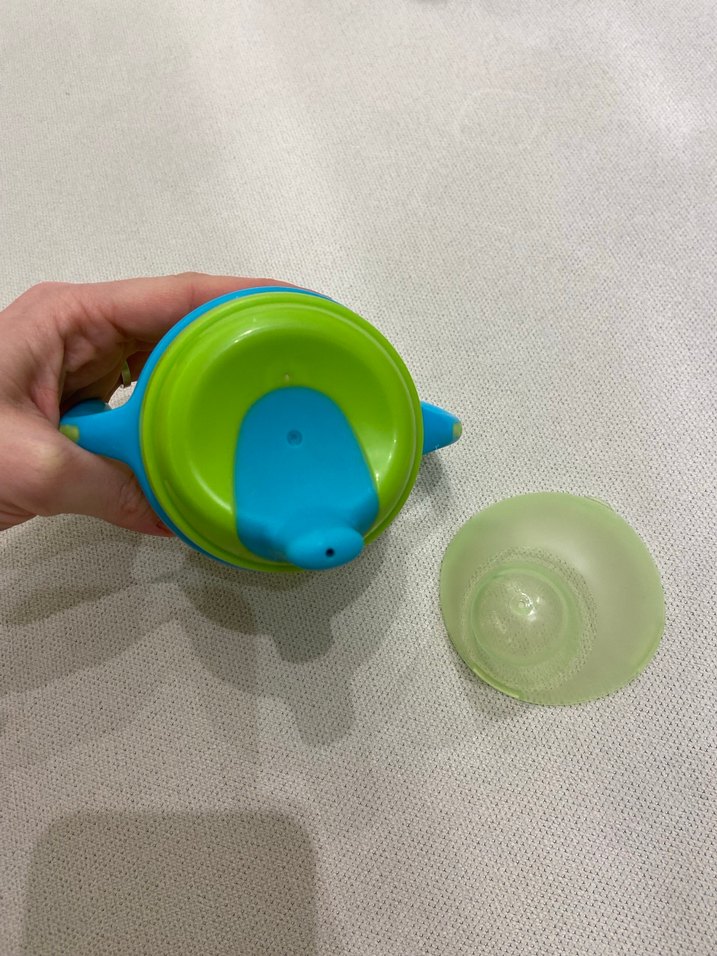 Chicco Yeşil Bebek alıştırma suluk - Görsel 3