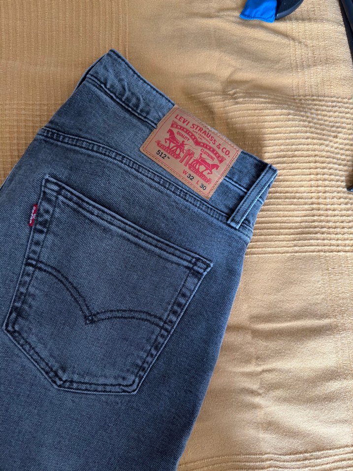 Levis Gri Denim Jean — görsel 2/3