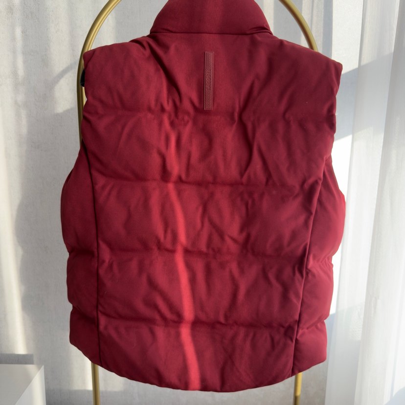 Bordo Lacoste Şişme Yelek — görsel 2/5
