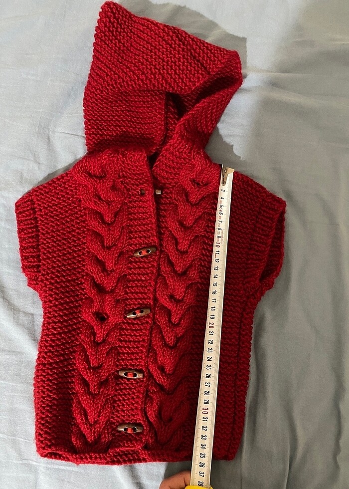 El yapımı yelek - Görsel 3