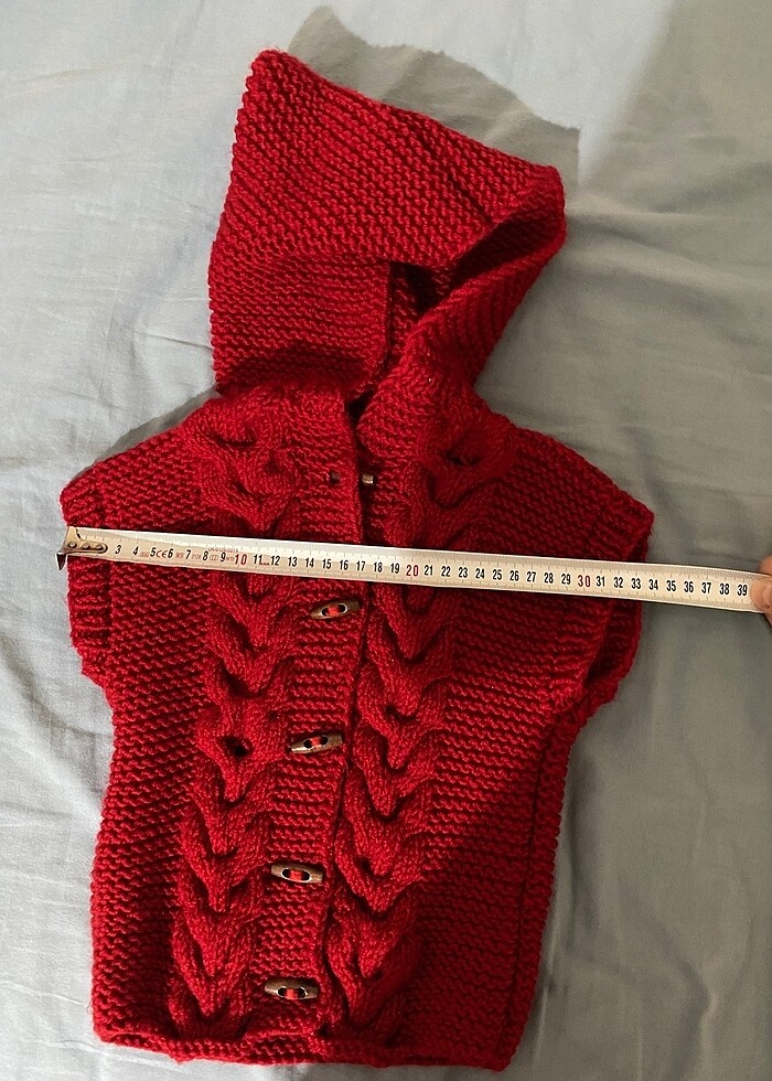 El yapımı yelek - Görsel 4