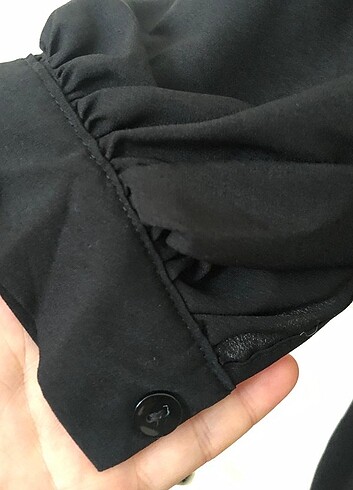 Yarasa kolu Leopar lı görmek tunik - Görsel 9