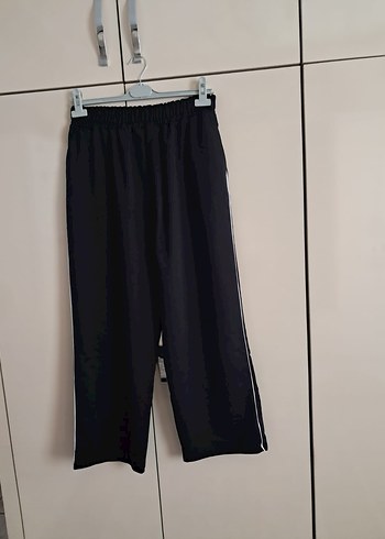 Siyah Kemerli Mini Kadın Kumaş Pantolon xxl bdn - Görsel 5