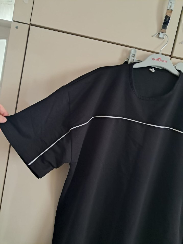 Siyah Kemerli Mini Kadın Kumaş Pantolon xxl bdn - Görsel 2