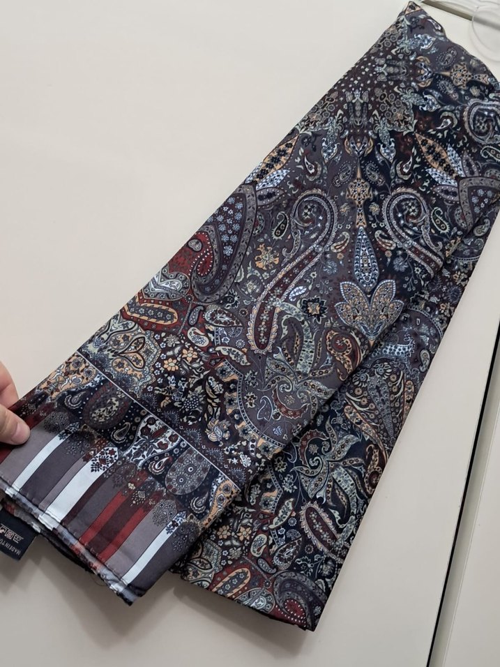 Bohem Çok Renkli Kadın Şal - Görsel 2