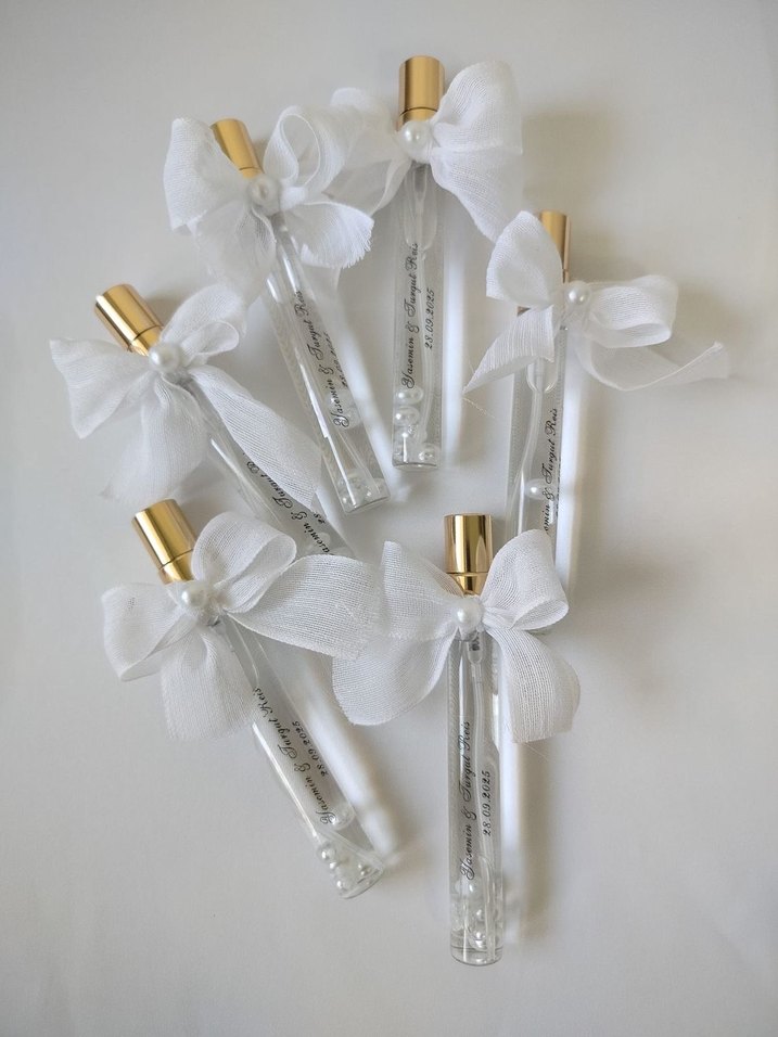 İnci Detaylı Pastel Renkli Hediye Tüpü - Görsel 4