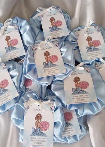 İnci Detaylı Pembe Saten Toka - Görsel 6