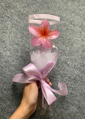 Pastel Renkli lotus Çiçekli toka Hediyeleri - Görsel 4