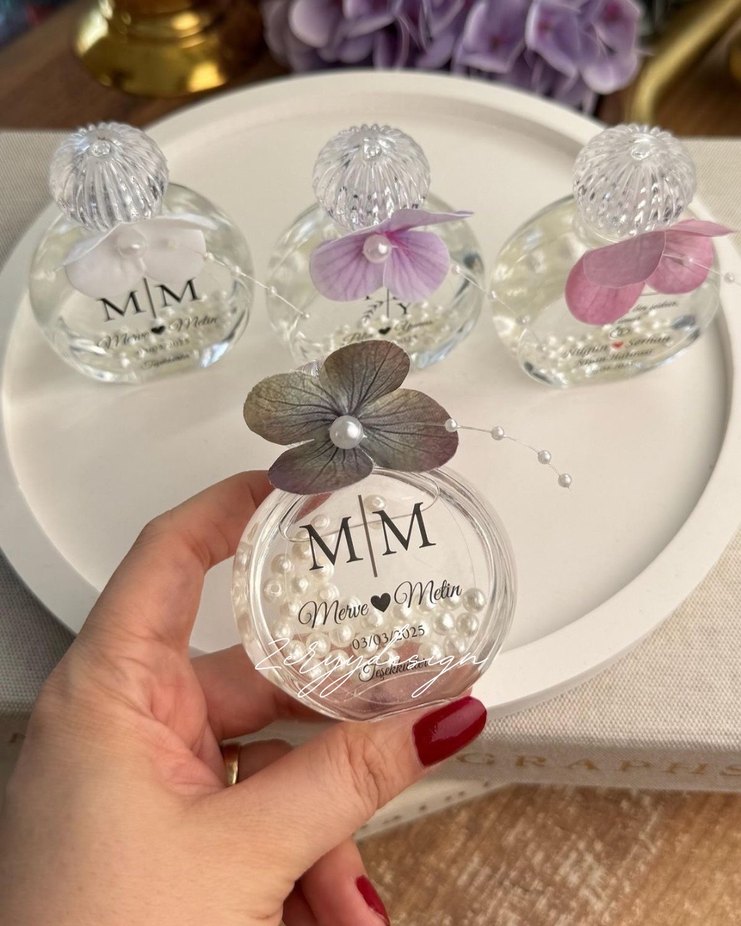 Çiçek ve inci Detaylı Hediyelikler - Görsel 3