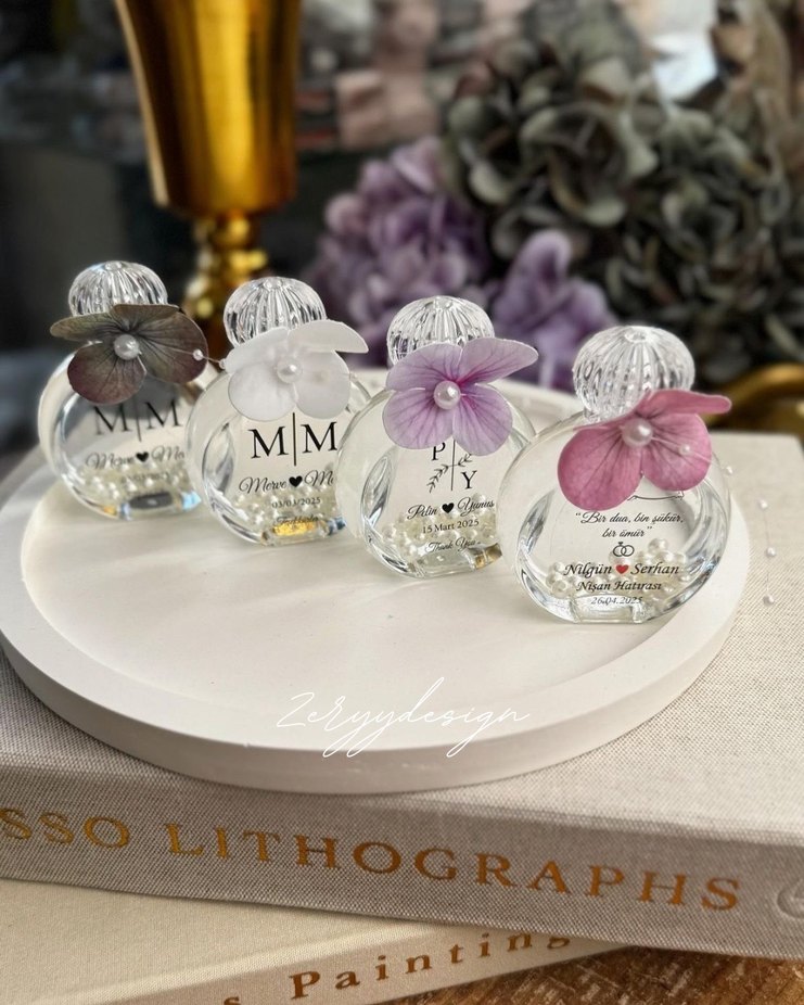 Çiçek ve inci Detaylı Hediyelikler - Görsel 2