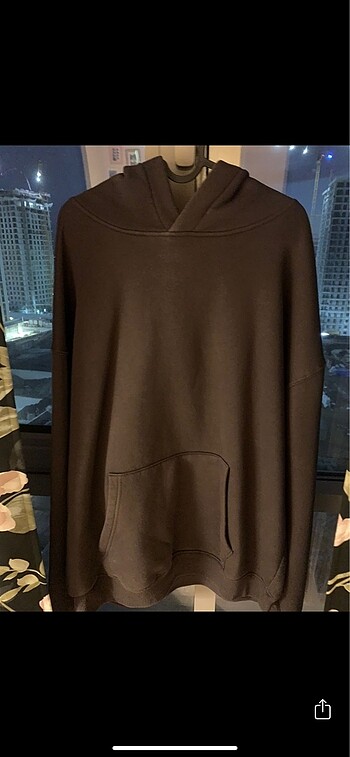 tendyol antrasit sweatshirt