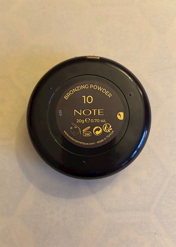 Note Cosmetique Bronzing Powder - Görsel 3