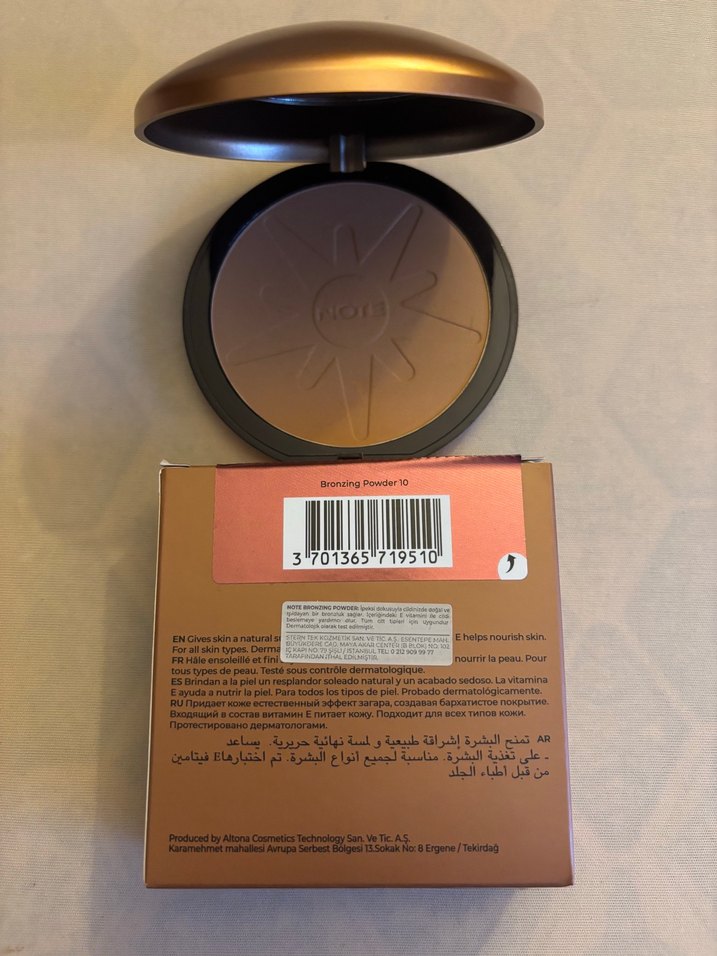 Note Cosmetique Bronzing Powder - Görsel 5