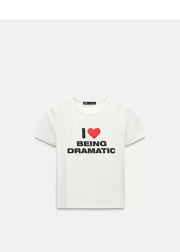 Zara Baskılı Baby Tee - Görsel 5