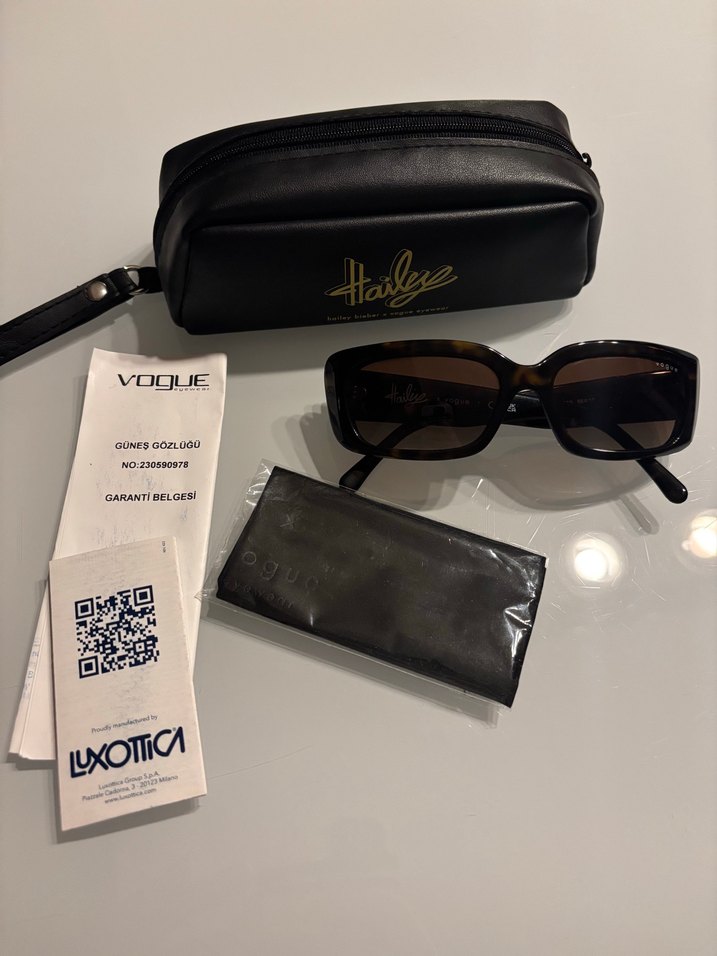 Vogue Hailey Bieber Güneş Gözlüğü - Görsel 4
