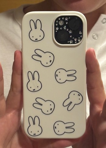 Miffy Beyaz Telefon Kılıfı - Görsel 4