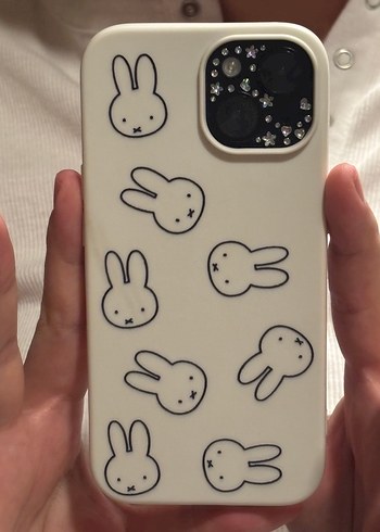 Miffy Beyaz Telefon Kılıfı - Görsel 5