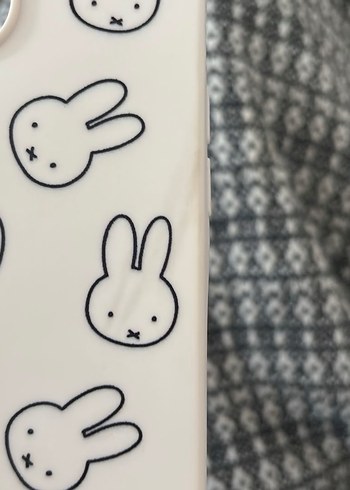 Miffy Beyaz Telefon Kılıfı - Görsel 3