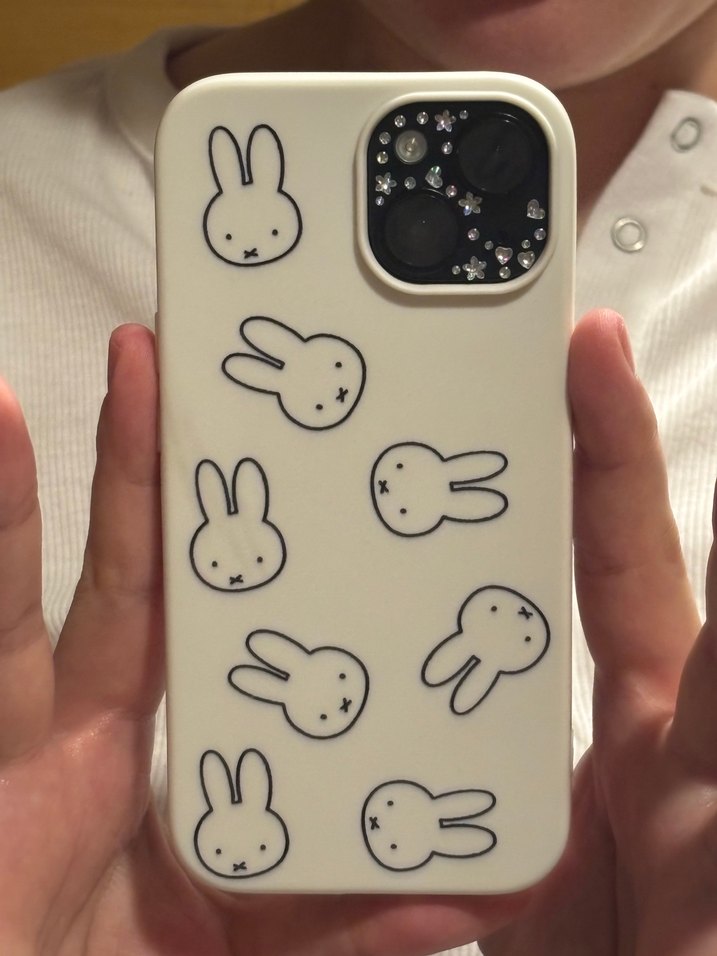Miffy Beyaz Telefon Kılıfı - Görsel 4