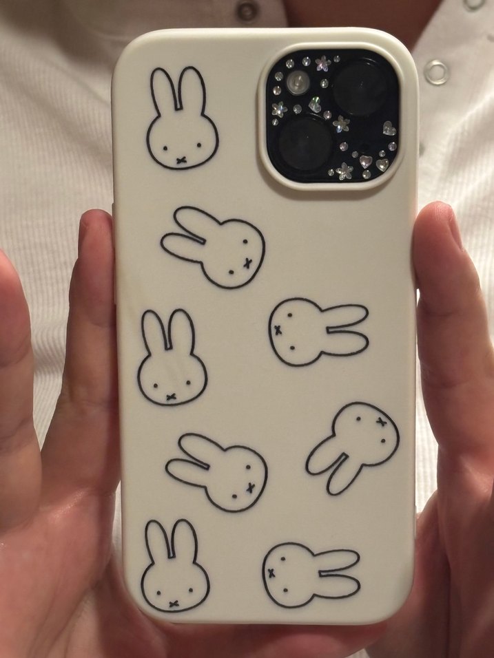 Miffy Beyaz Telefon Kılıfı - Görsel 5