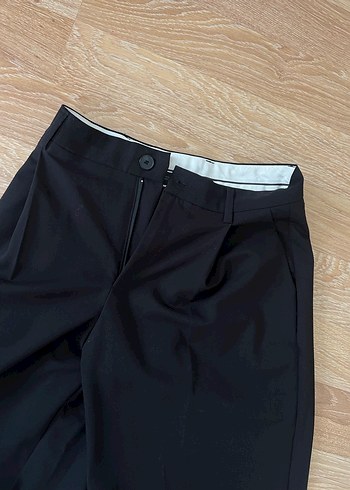 Zara siyah kumaş pantolon - Görsel 5