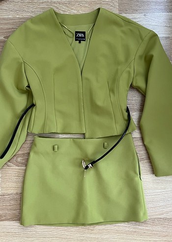 Zara etek ve blazer takım - Görsel 4
