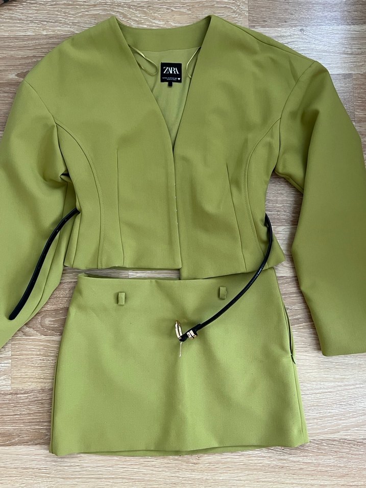 Zara etek ve blazer takım - Görsel 4