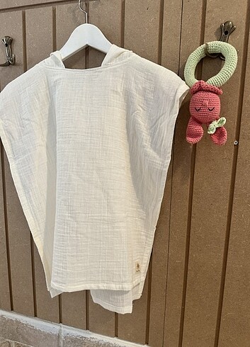 1-4 yaş Muslin panco unisex - Görsel 9