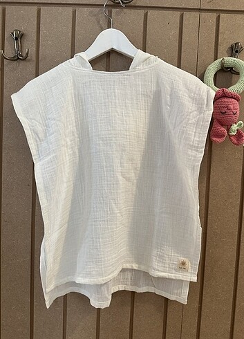 1-4 yaş Muslin panco unisex - Görsel 12