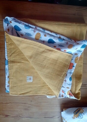 Muslin bebek havlu - Görsel 2