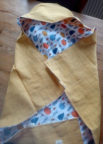 Muslin bebek havlu - Görsel 3