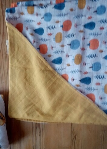 Muslin bebek havlu - Görsel 4