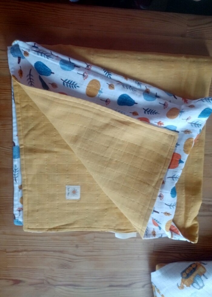 Muslin bebek havlu - Görsel 2