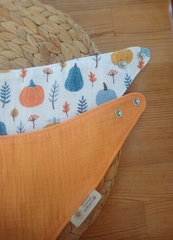 İkili mama önlüğü fular - Görsel 3