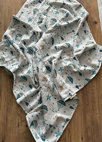 Mama önlüğü fular - Görsel 2