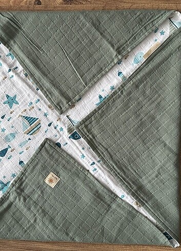 Mama önlüğü fular - Görsel 3