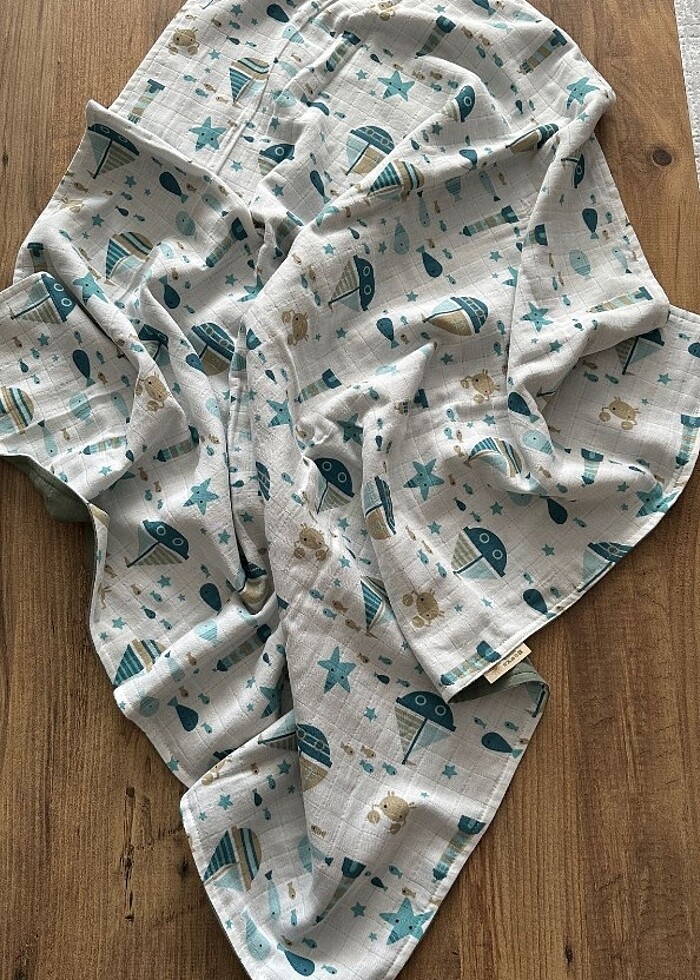 Mama önlüğü fular - Görsel 2