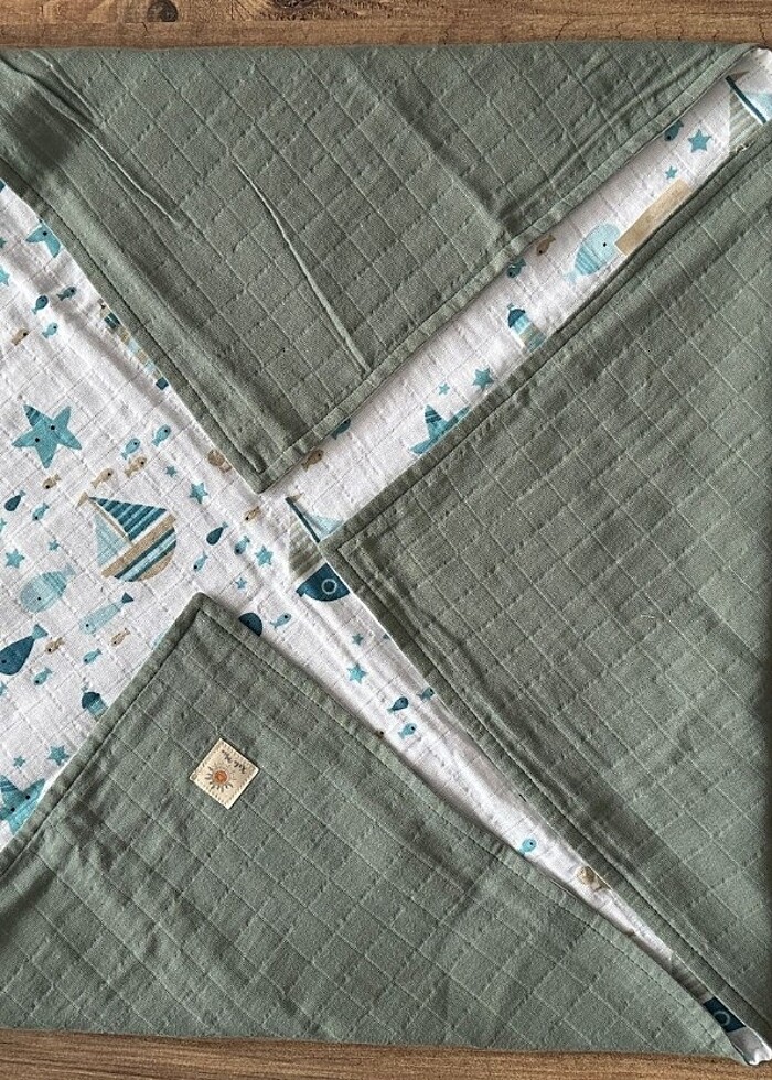 Mama önlüğü fular - Görsel 3