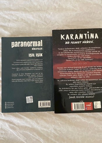 Beden Paranormal Hikayeler ve Karantina Roman Seti