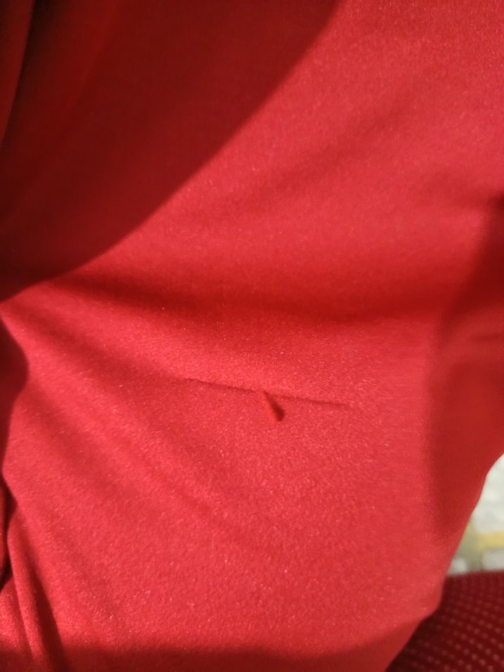 Bordo Drapeli Uzun Kol Elbise - Görsel 3