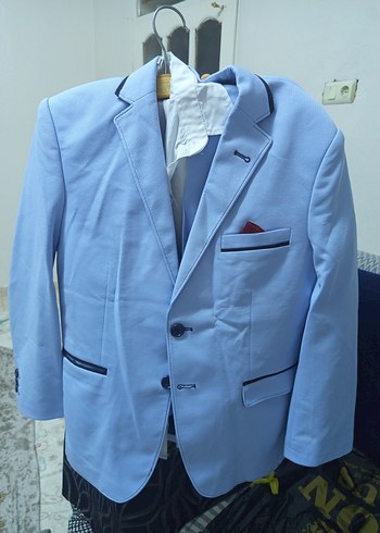 Mavi Çocuk Ceket Takım - Görsel 2