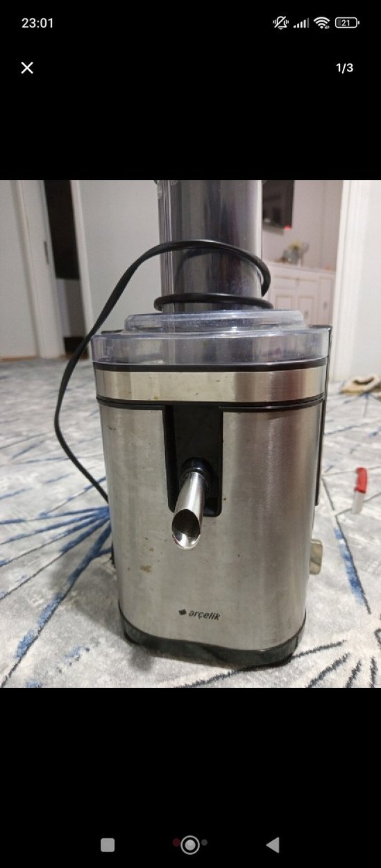 Gri Katı Meyve Sıkacağı - Görsel 2