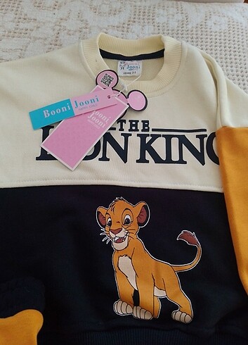 24-36 Ay Beden Lion King Alt Üst Takım