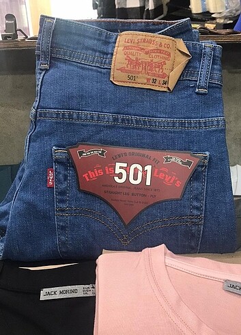Levis Cok Kaliteli A Sinif Kot Pantolon