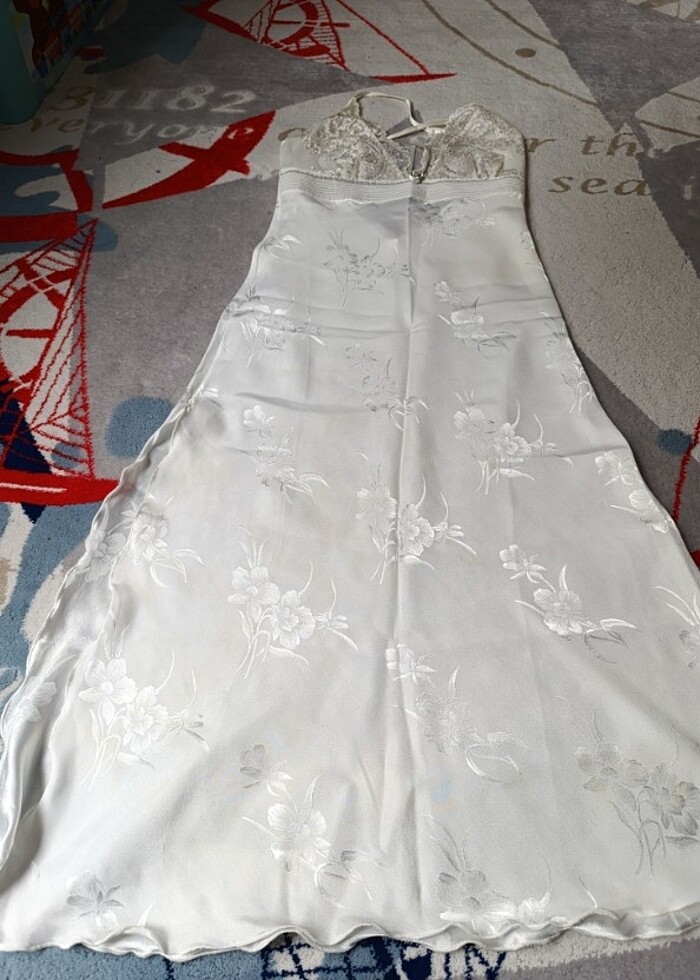 Saten gecelik - Görsel 5