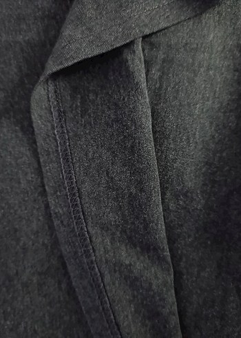 Gri Baskılı Uzun Kollu Kadın Sweatshirt - Görsel 5