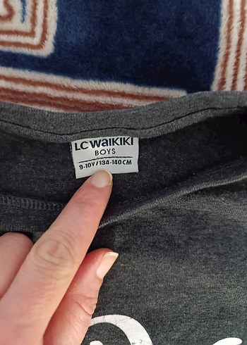 Gri Baskılı Uzun Kollu Kadın Sweatshirt - Görsel 2