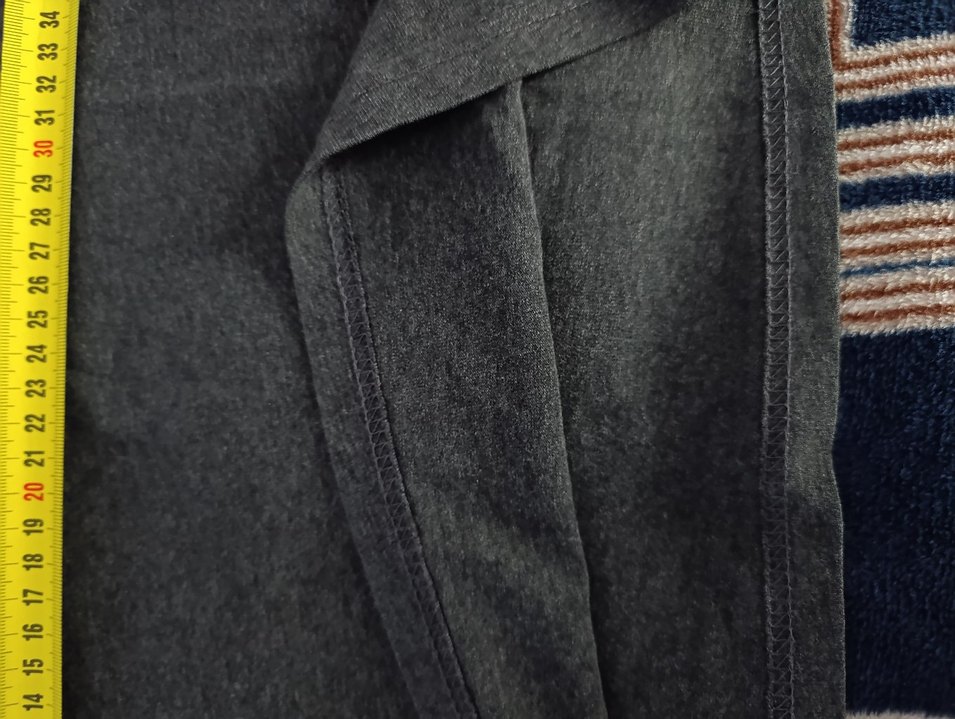 Gri Baskılı Uzun Kollu Kadın Sweatshirt - Görsel 5