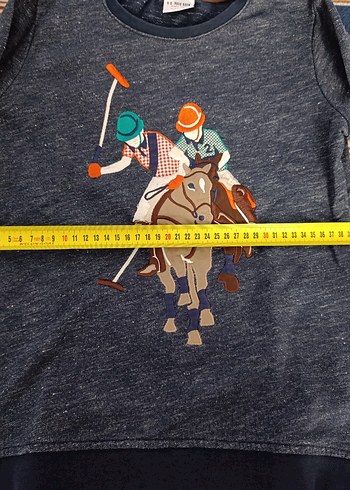 Gri Erkek Çocuk Uzun Kollu Sweatshirt - Görsel 3